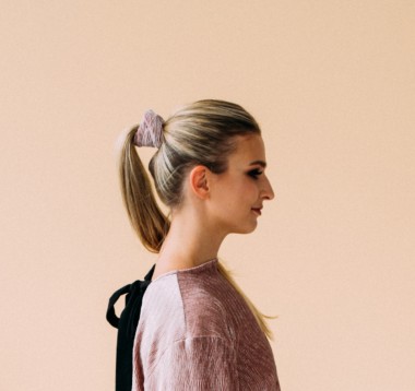 Gumka Scrunchie Aksamitna duża