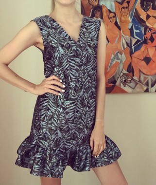 Mia Leaves Dress