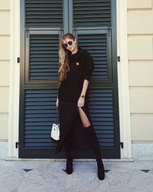 Black Turtleneck