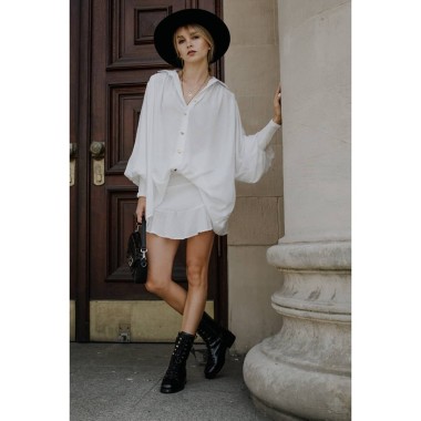 White Zoya Blouse