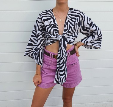 Zebra St. Tropez Top
